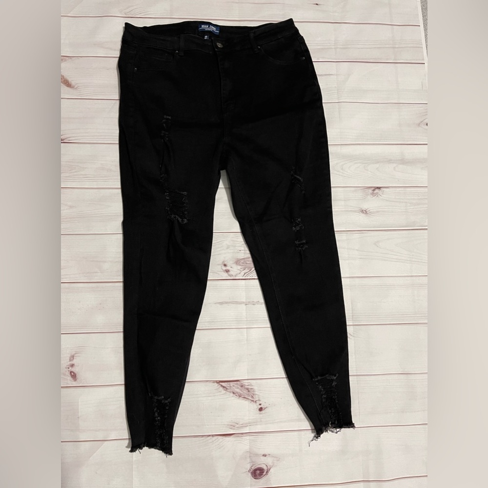 Wax Jean Black size 18